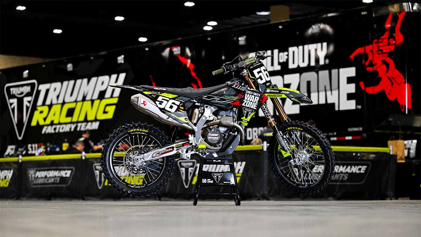 TRIUMPH FACTORY RACING REVEALS BLACK OPS ROYALE LIVERY | For the Ride